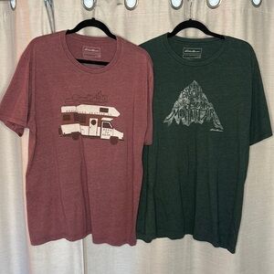 Eddie Bauer T-shirts - Size L (2 bundle!!)